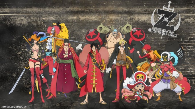 One Piece Film: Z is the 12th One Piece film, released on December 15, 2012. The film was scripted by Osamu Suzuki, directed by Tatsuya Nagamine and executive produced by Eiichiro Oda.