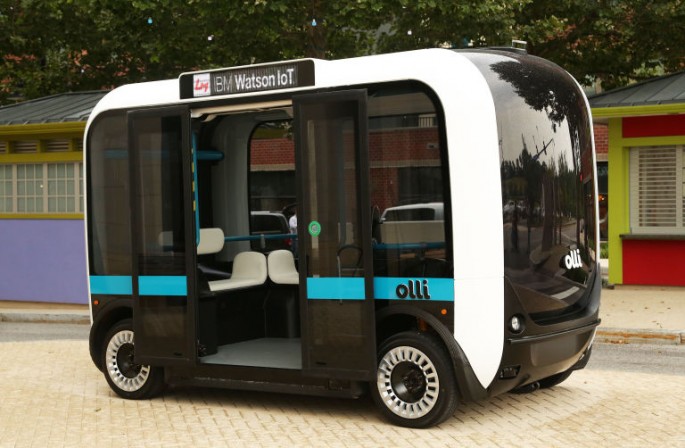 Olli Self-Driving Electric Bus i