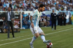 Argentina team captain Lionel Messi.