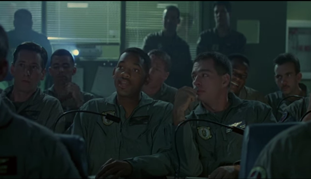 Will Smith plays Captain Steven Hiller in the 1996 "Independence Day."  