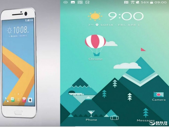 HTC Sense 8 UI allows users to customize apps on the home screen the way they like. 