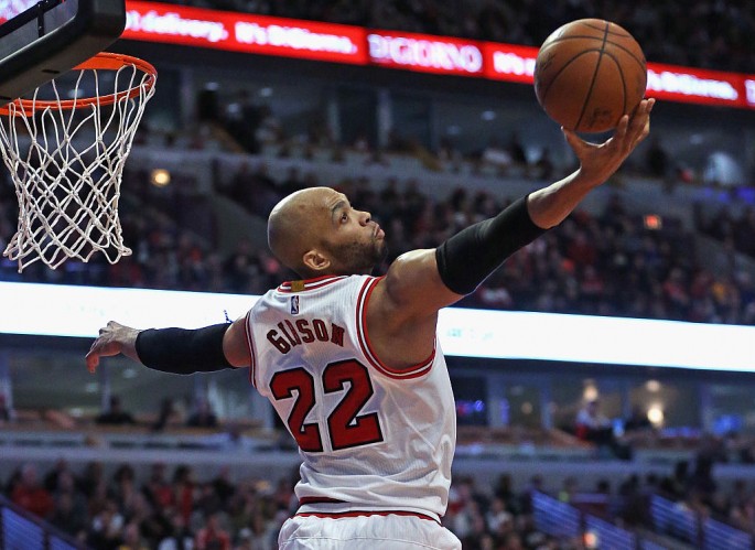 Chicago Bulls power forward Taj Gibson.