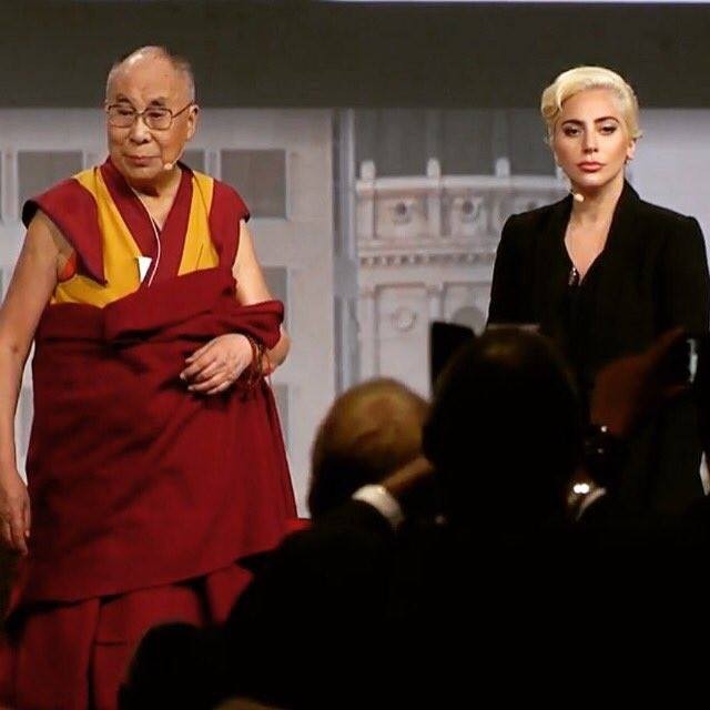 Lady Gaga & Dalai Lama