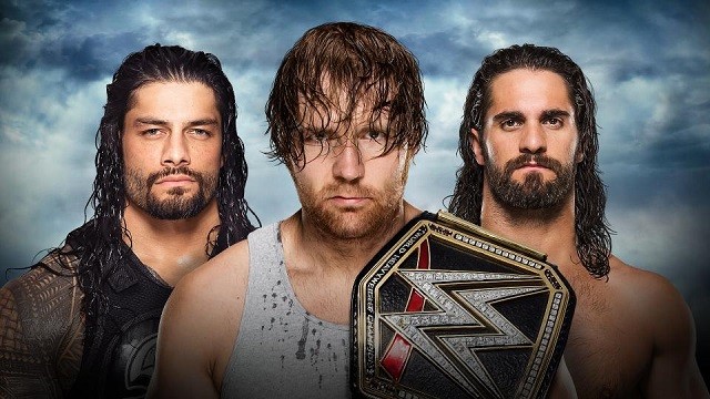 Dean Ambrose will defend his WWE championship in a Triple Threat Match at Battleground against Roman Reigns and Seth Rollins.