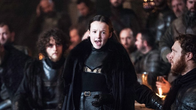 Lady Lyanna Mormont is a fictional character in the hit-series, "Game of Thrones" played by actress Bella Ramsey.