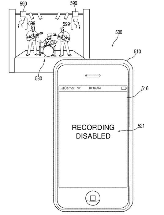Apple Phone Camera-Blocking Patent 