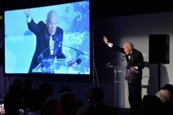 Leonard Lauder speaks during Alzheimer's Drug Discovery Foundation eighth Annual Connoisseur's Dinner at Sotheby's on May 1, 2014 in New York City.