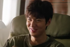 Lee Min Ho smiles in one of the scenes of 
