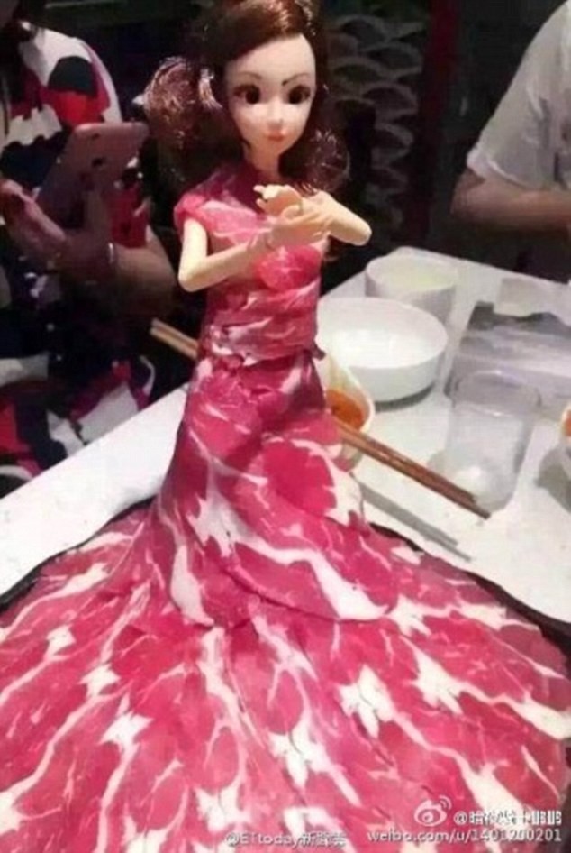 Barbie Meat Dress