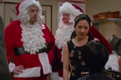 Jessica Huang (Constance Wu) explains to her son that Santa Claus is Chinese in 