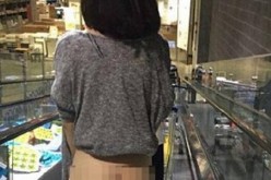 Half-Naked Woman in IKEA China