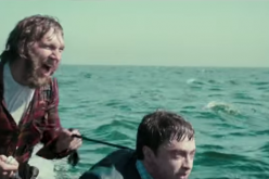 Paul Dano's character rides Daniel Radcliffe's corpse-like jet ski in 