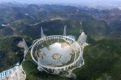 China completes the world's largest radio telescope in hopes to find extraterrestrial life.