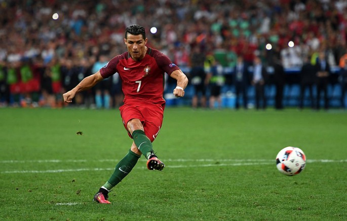 Portugal team captain Cristiano Ronaldo.