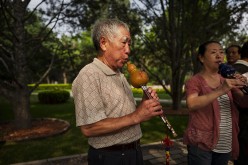 China's noisiest park installed noise monitors to reduce noise pollution.