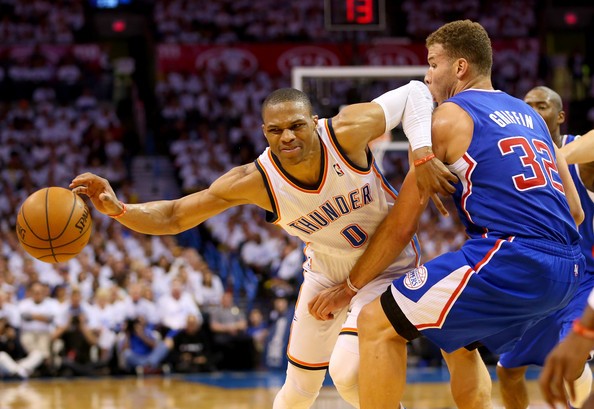 Russell Westbrook and Blake Griffin