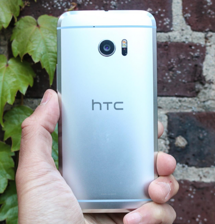 A developer tests the camera functionality of the upcoming HTC smartphone, which is codenamed as HTC Marlin.