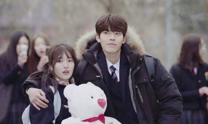 Miss A's Bae Suzy and Kim Woo Bin star in the KBS 2TV drama 'Uncontrollably Fond.'