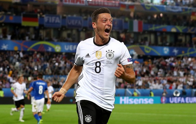 Germany midfielder Mesut Özil.