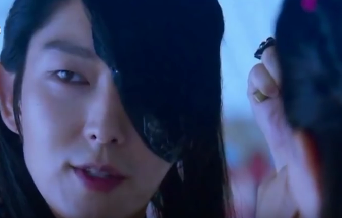 Lee Joon Ki plays fourth prince, Wang So in "Moon Lovers."   