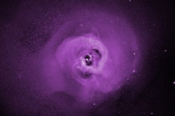 An X-ray image of the Perseus Cluster from NASA’s Chandra Observatory.