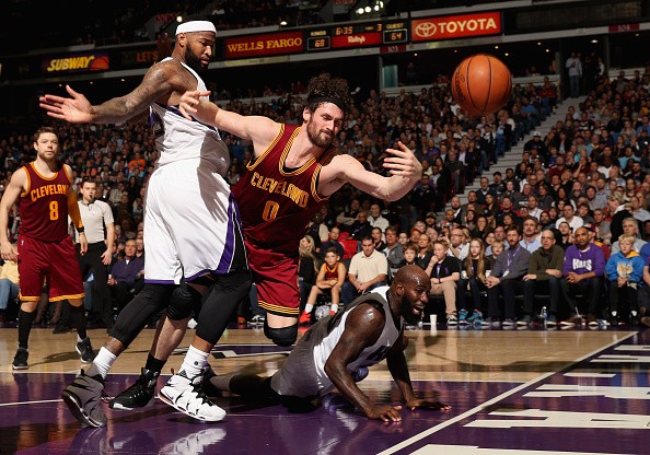 DeMarcus Cousins and Kevin Love