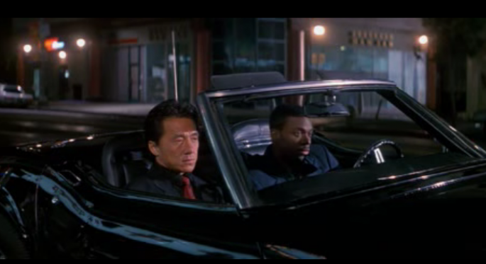 Jackie Chan (left) stars alongside Chris Tucker in "Rush Hour."    
