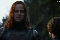 Jaqen H’ghar (Tom Wlaschiha) talks with Arya Stark (Maisie Williams) about coming with him if she wants to be trained as a 