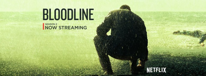 “Bloodline" is a Netflix drama/thriller television series created by Todd A. Kessler, Glenn Kessler, and Daniel Zelman, starring Kyle Chandler, Linda Cardellini, Ben Mendelsohn and Jacinta Barrett.