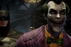 Batman and Joker enter the Arkham Asylum to investigate the building.