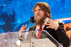 Daniel Bryan attends WWE SummerSlam Press Conference at Beverly Hills Hotel on August 13, 2013.