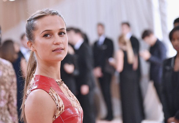 Actress Alicia Vikander attends the 'Manus x Machina: Fashion In An Age Of Technology' Costume Institute Gala at Metropolitan Museum of Art on May 2, 2016 in New York City.