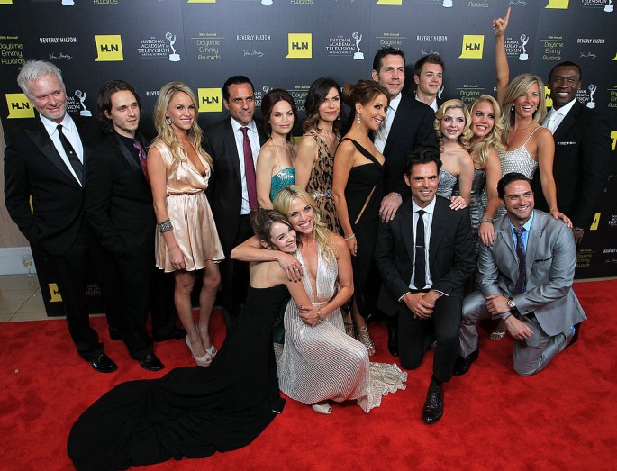 The cast of the television show 'General Hospital' attends the 39th Annual Daytime Entertainment Emmy Awards at The Beverly Hilton Hotel on June 23, 2012 in Beverly Hills, California.