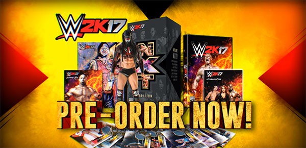 Game publisher 2K Sports reveals WWE 2K17's NXT Edition, which is exclusive for the PlayStation 4 and Xbox One.