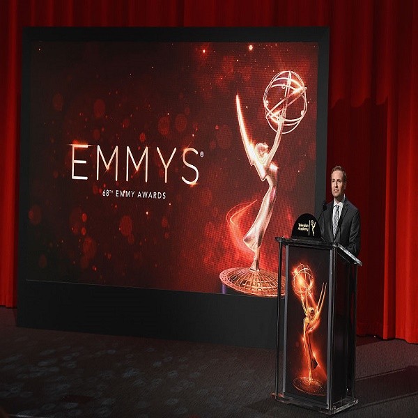 Television Academy President and COO Maury McIntyre speaks before the 68th Emmy Awards nominations announcement at the Saban Media Center on July 14, 2016 in North Hollywood, California. The 68th Emmy Awards, including the star-studded Red Carpet preshow,