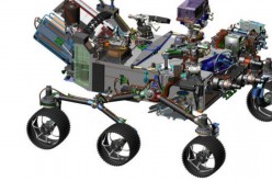 Mars 2020 rover, the new Martian explorer from NASA. 