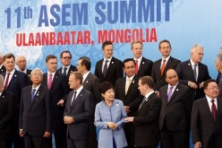 World leaders at the ASEM Summit