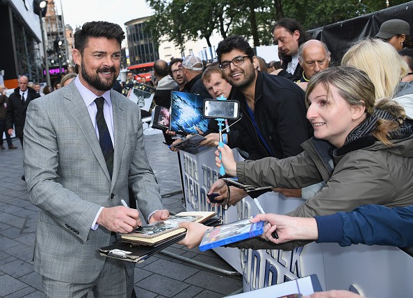 Karl Urban attends the UK Premiere of Paramount Pictures "Star Trek Beyond" at the Empire Leicester Square on July 12, 2016 in London, England.    