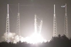 SpaceX’s Dragon cargo craft launched at 12:45 a.m. EDT on a Falcon 9 rocket from Space Launch Complex 40 at Cape Canaveral Air Force Station in Florida with almost 5,000 pounds of cargo.
