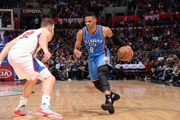 Russell Westbrook and Blake Griffin