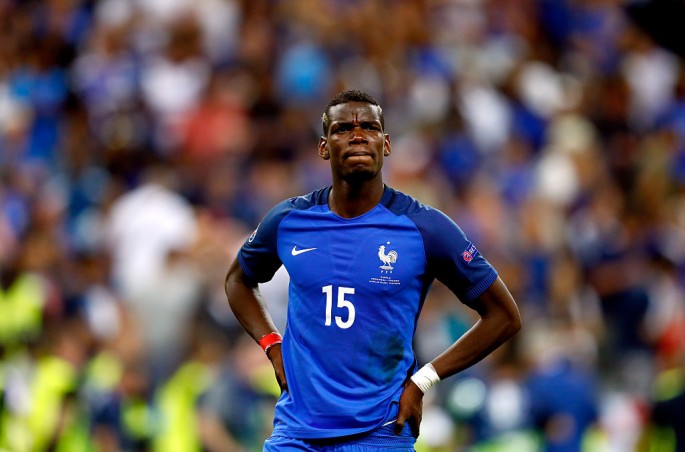 France and Juventus midfielder Paul Pogba.