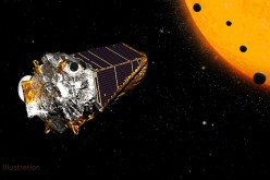 This artist's concept shows NASA's Kepler Space Telescope on its K2 mission. In July 2016, an international team of astronomers announced they had discovered more than 100 new planets using this telescope.