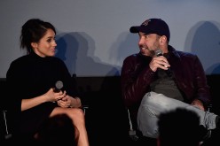 Actors Meghan Markle and Rick Hoffman attend a Q&A following the premiere of USA Network's 'Suits' Season 5 at Sheraton Los Angeles Downtown Hotel on January 21, 2016 in Los Angeles, California. 