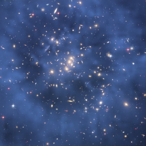 Dark matter is present in 27 percent of our observable universe.