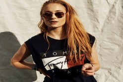 In this handout image supplied by Ray-Ban, Sophie Turner wearing Ray-Ban poses at the Ray-Ban Rooms at Barclaycard Presents British Summer Time Hyde Park on July 8, 2016 in London, United Kingdom. 
