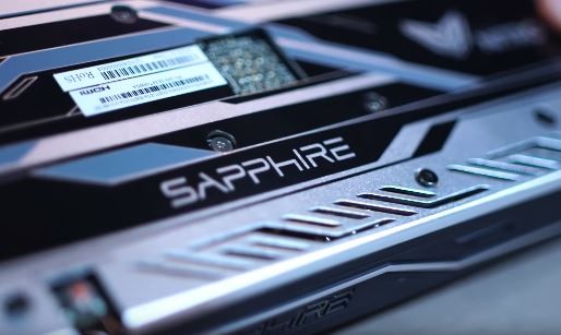 The backplate of the Sapphire RX 480, not the RX 490 Platinum edition.