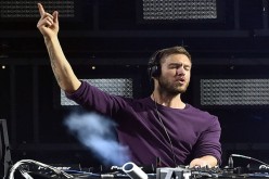DJ Calvin Harris performs onstage during day 3 of the 2016 Coachella Valley Music & Arts Festival Weekend 2 at the Empire Polo Club on April 24, 2016 in Indio, California. (Photo by Kevin Winter/Getty Images for Coachella)