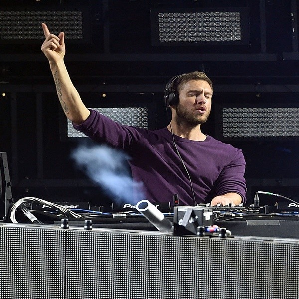 DJ Calvin Harris performs onstage during day 3 of the 2016 Coachella Valley Music & Arts Festival Weekend 2 at the Empire Polo Club on April 24, 2016 in Indio, California. (Photo by Kevin Winter/Getty Images for Coachella)