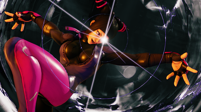 Juri is the fifth DLC character joining Street Fighter 5's roster and will be available this week.