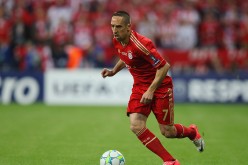 Bayern Munich midfielder Franck Ribery.